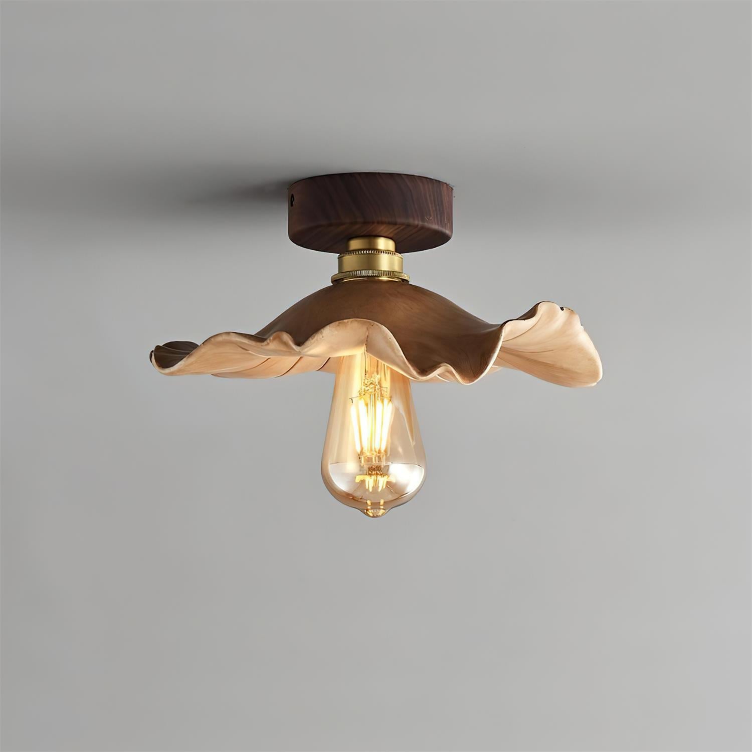 Liora Sculptural Petal Ceiling Lamp - Letslighting
