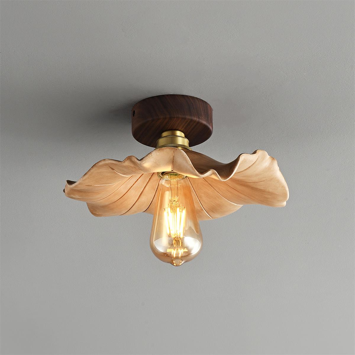 Liora Sculptural Petal Ceiling Lamp - Letslighting