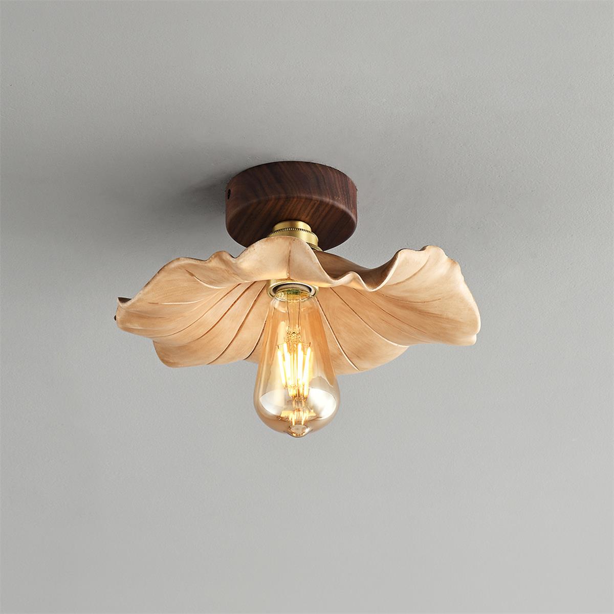 Liora Sculptural Petal Ceiling Lamp - Letslighting
