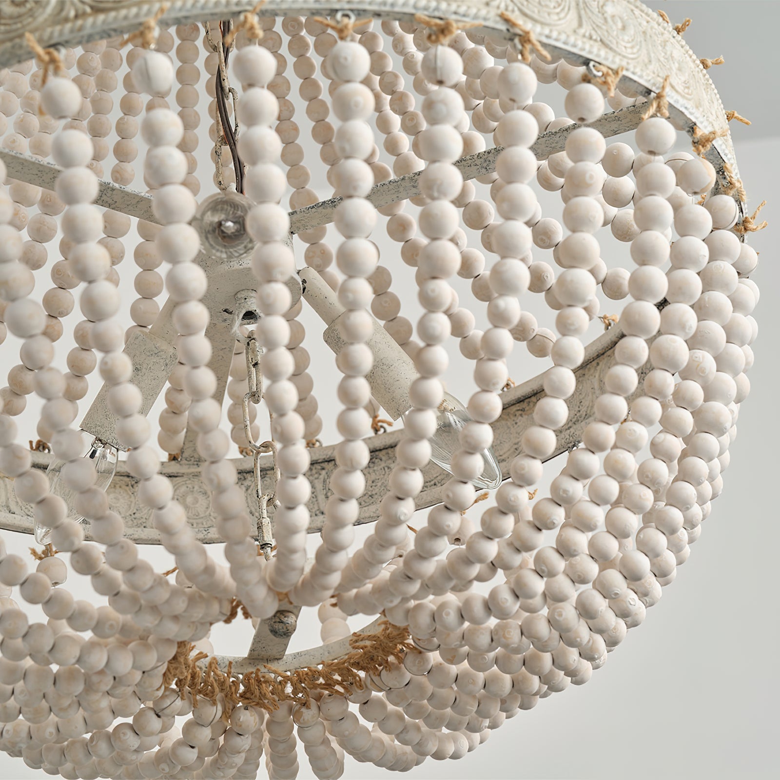 Ulvararis Postmodern Luxury Beaded Wooden Chandelier - Letslighting