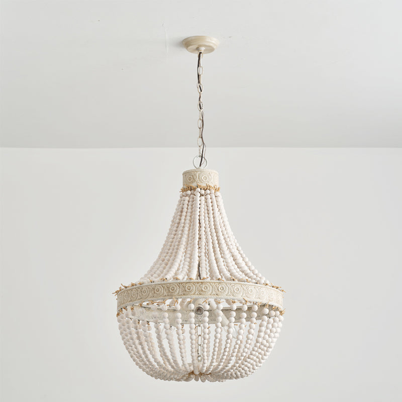 Ulvararis Postmodern Luxury Beaded Wooden Chandelier - Letslighting