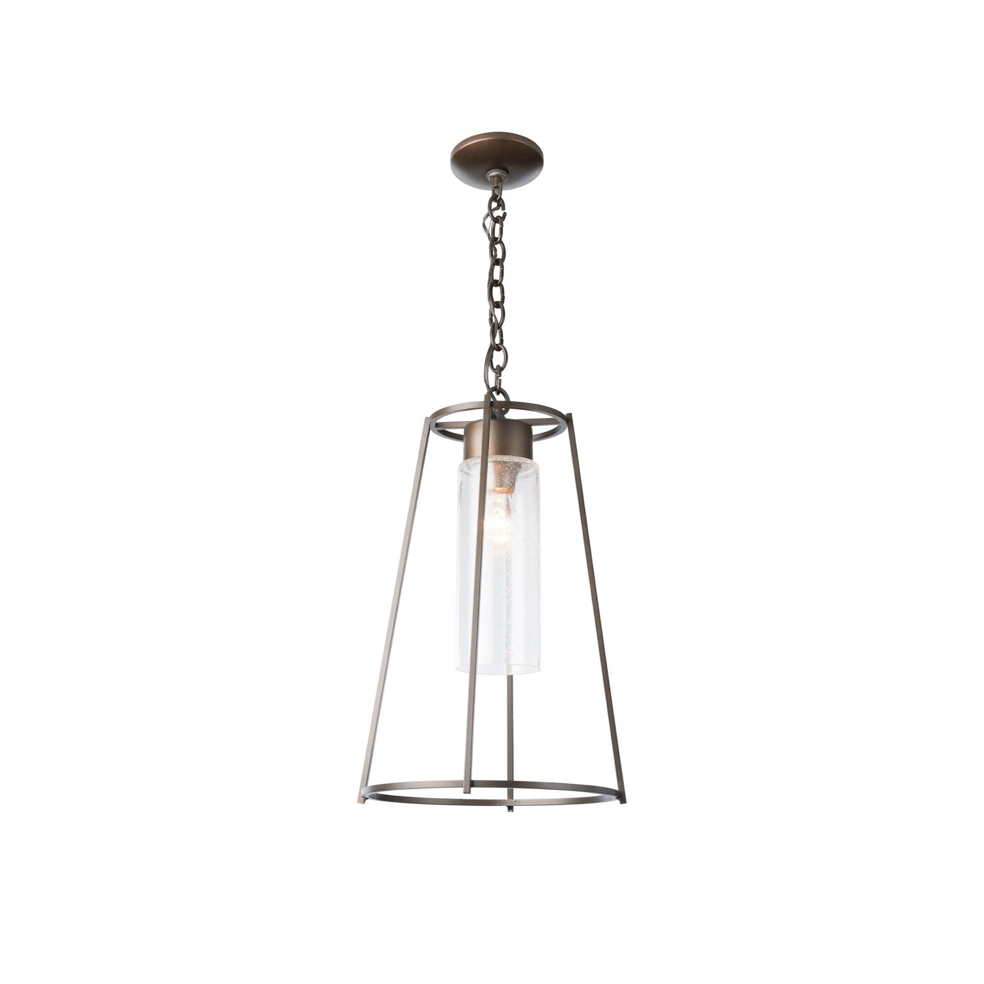 Vasilora Vintage Industrial Glass Outdoor Pendant Lamp - Letslighting