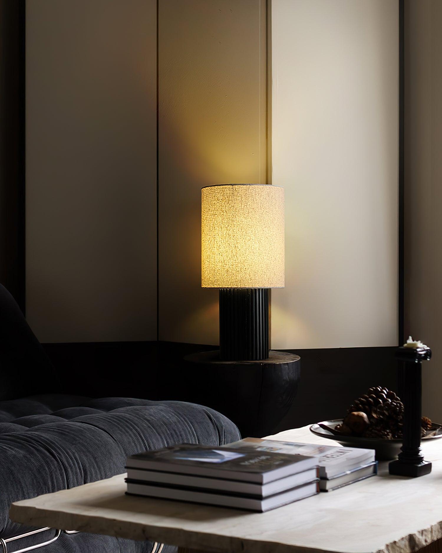 Grove Vintage Fabric Table Lamp - Letslighting