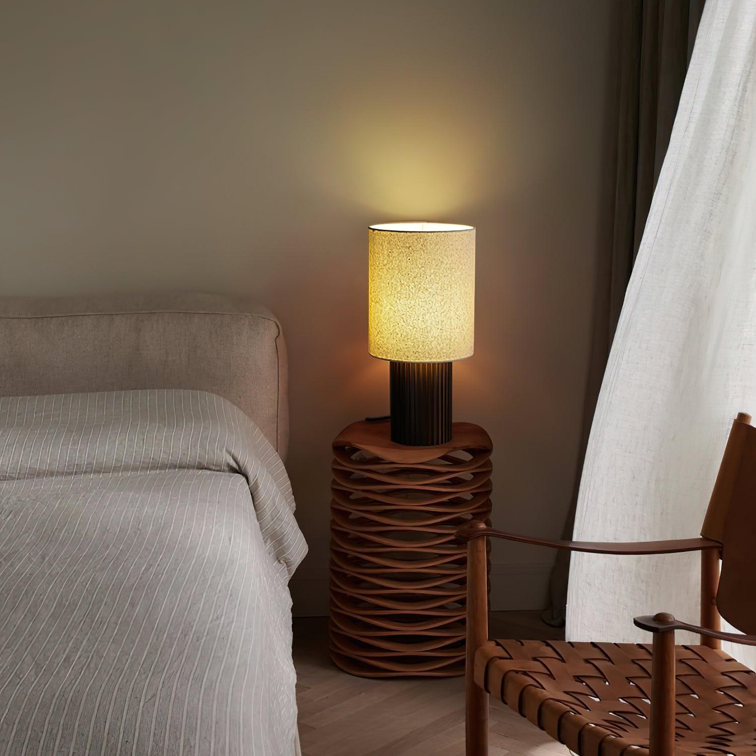 Grove Vintage Fabric Table Lamp - Letslighting