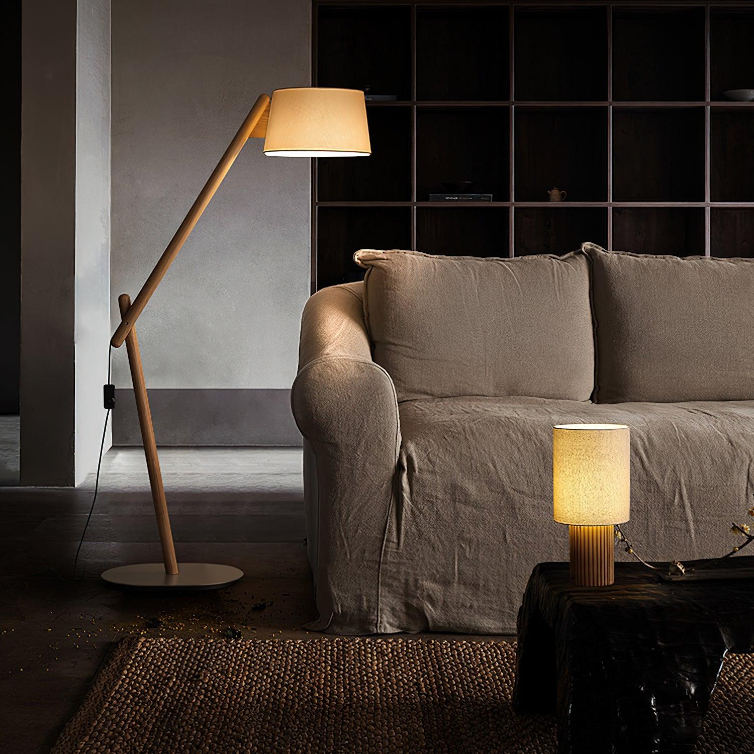 Grove Vintage Fabric Table Lamp - Letslighting