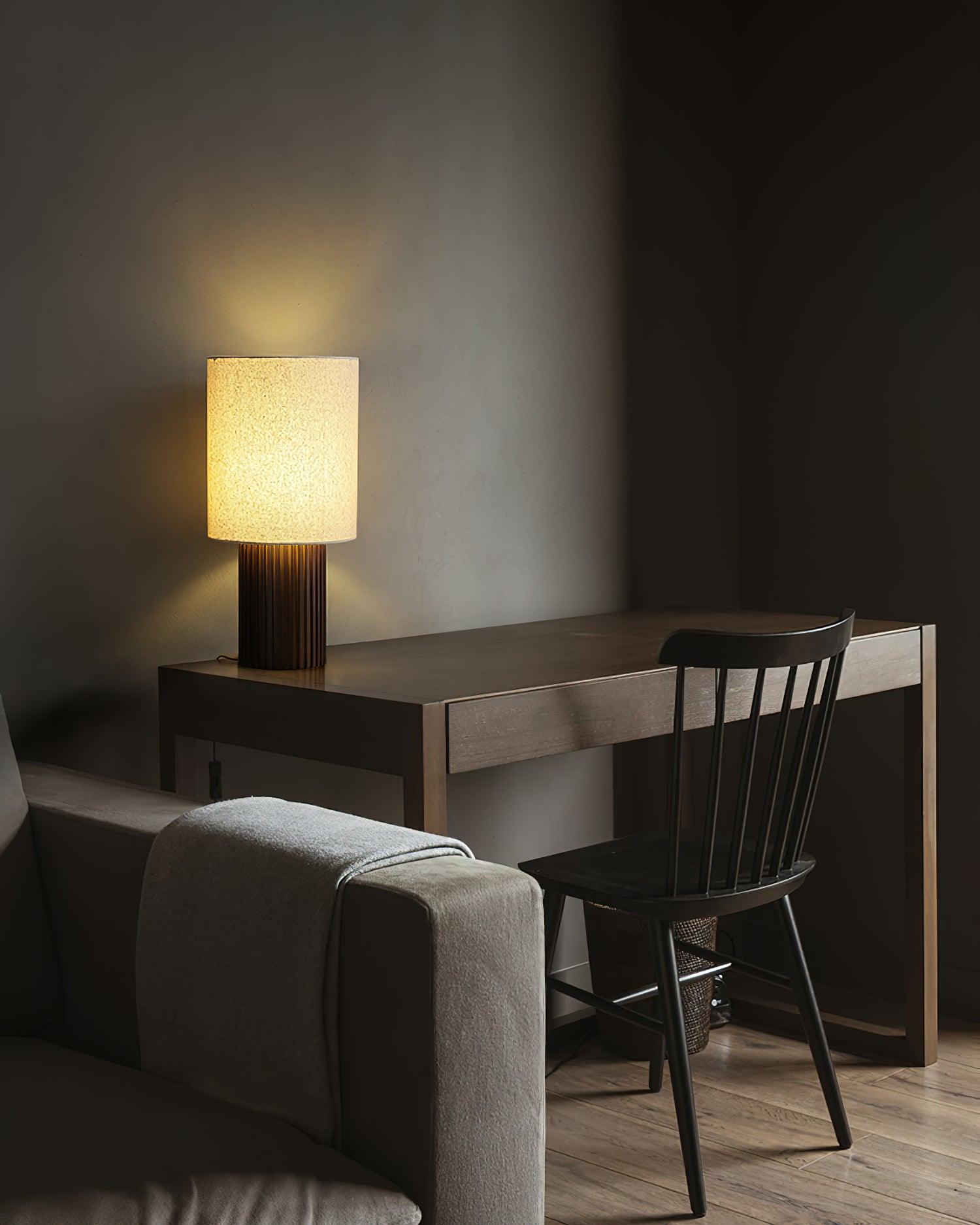 Grove Vintage Fabric Table Lamp - Letslighting