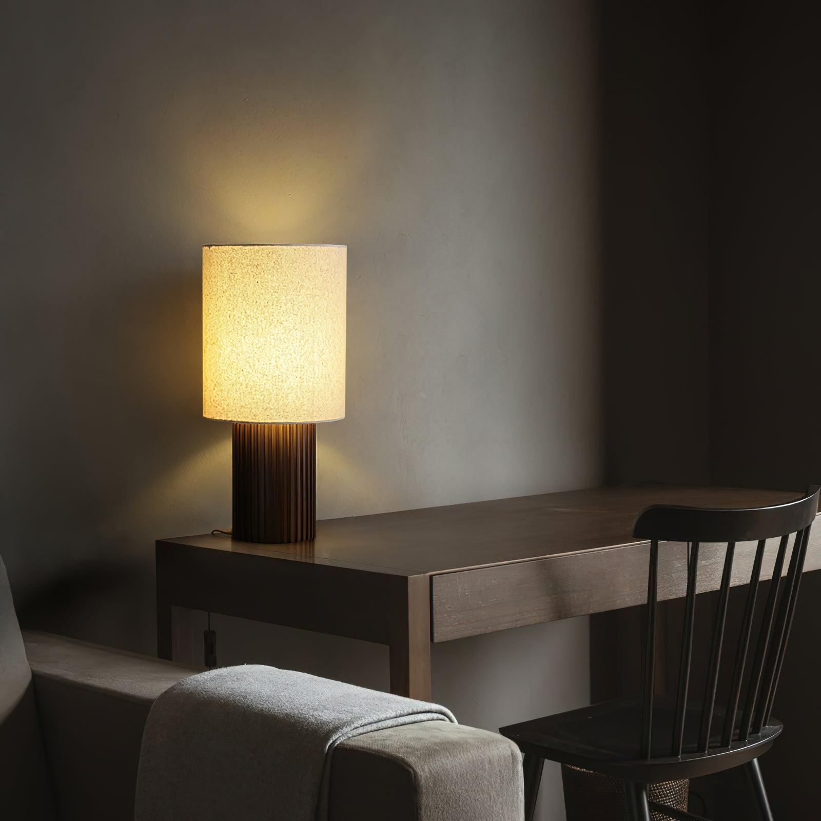 Grove Vintage Fabric Table Lamp - Letslighting