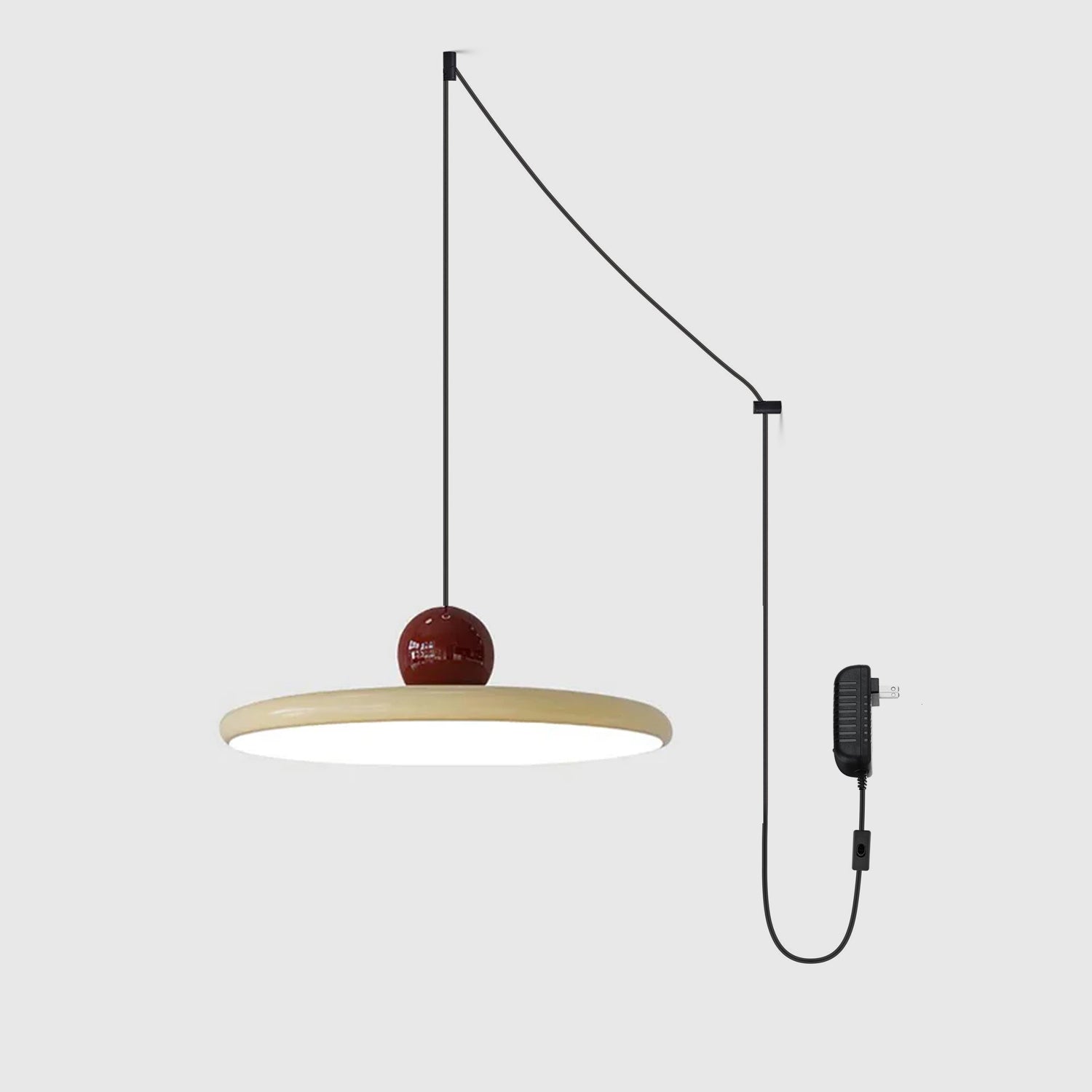 Lustra Pendant Lamp Swag Green and Red - Letslighting