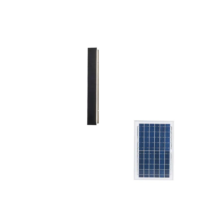 Aurvelyra Long Strip Solar Outdoor Sconce - Letslighting