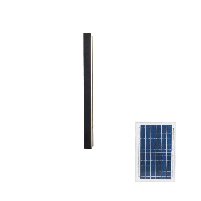 Aurvelyra Long Strip Solar Outdoor Sconce - Letslighting