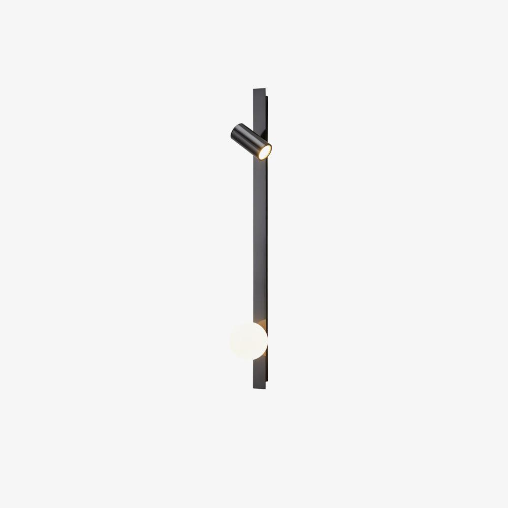 Elarise Brass Glass Minimalist Wall Light - Letslighting