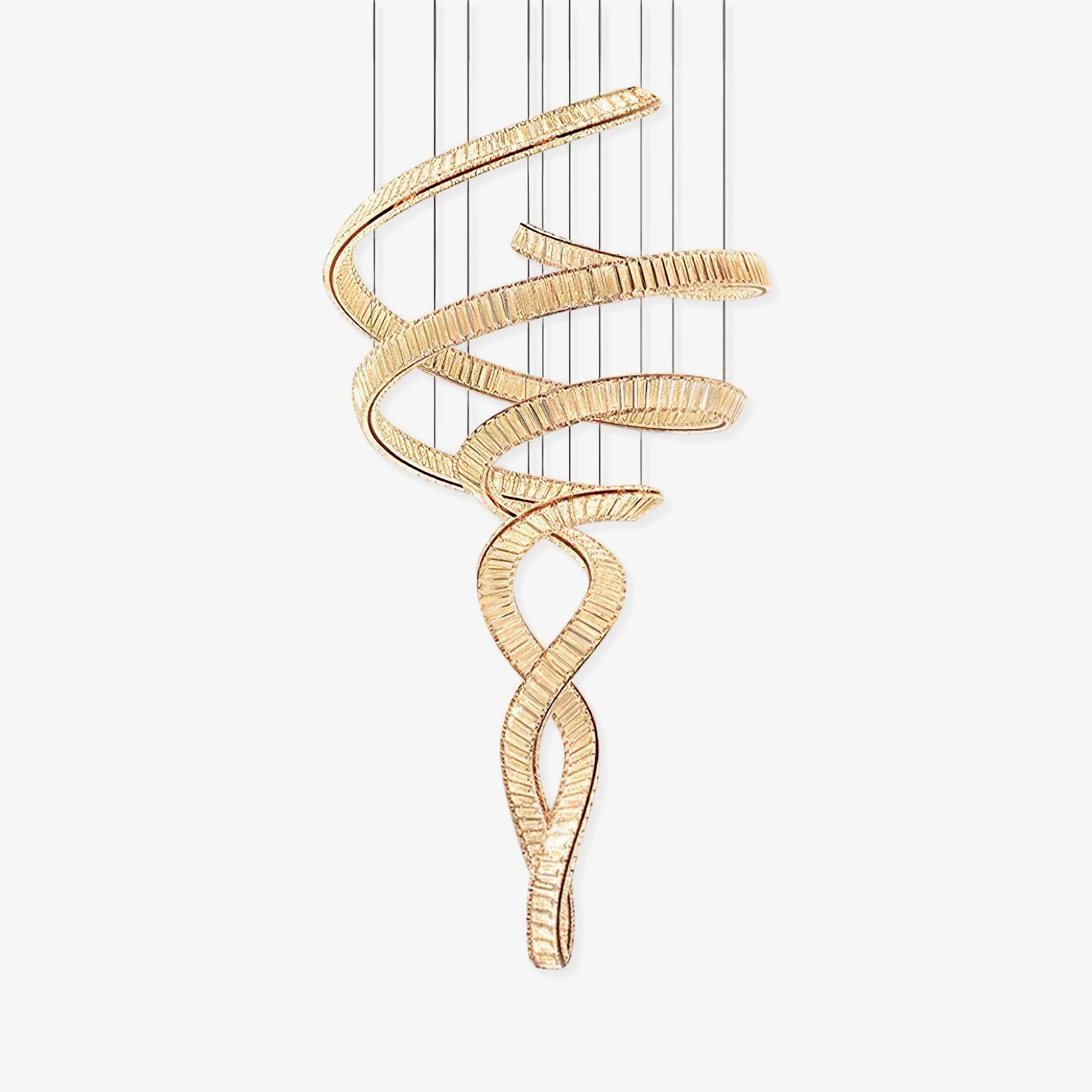 Cotalan Fluid Gold Pendant Light - Letslighting