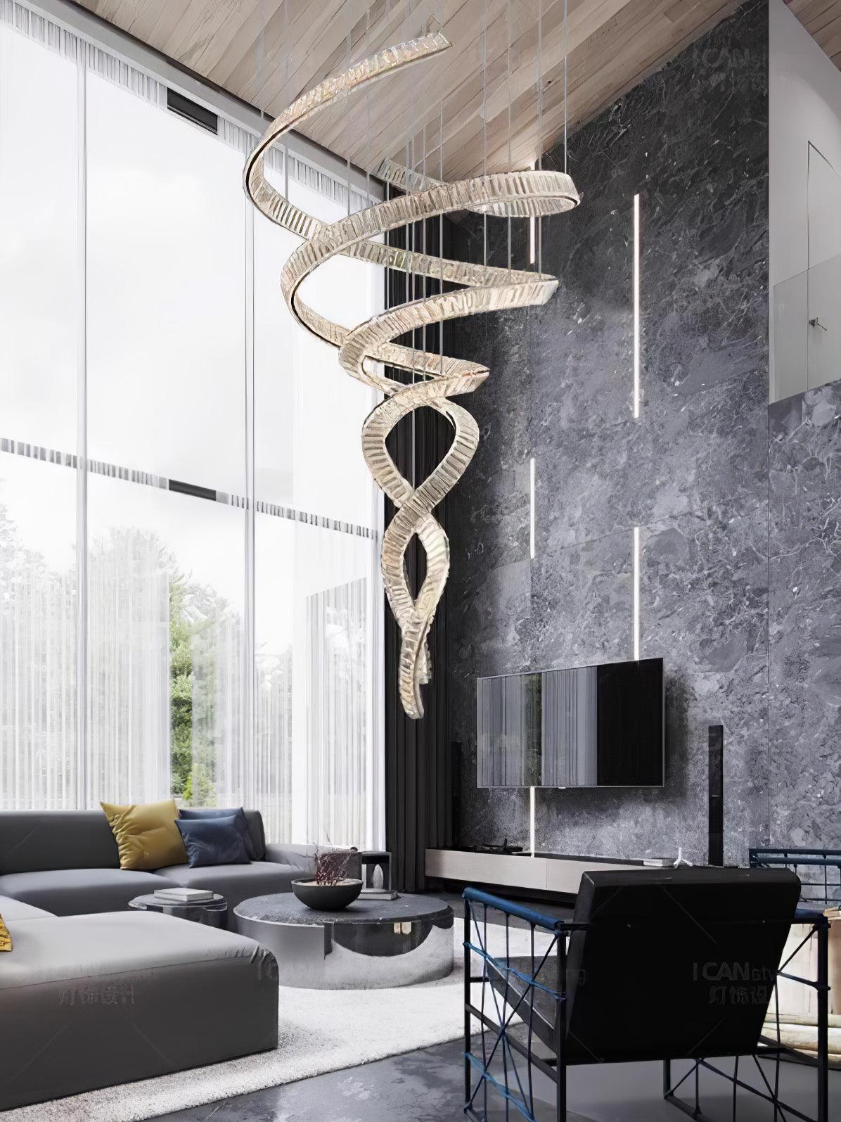 Cotalan Fluid Gold Pendant Light - Letslighting