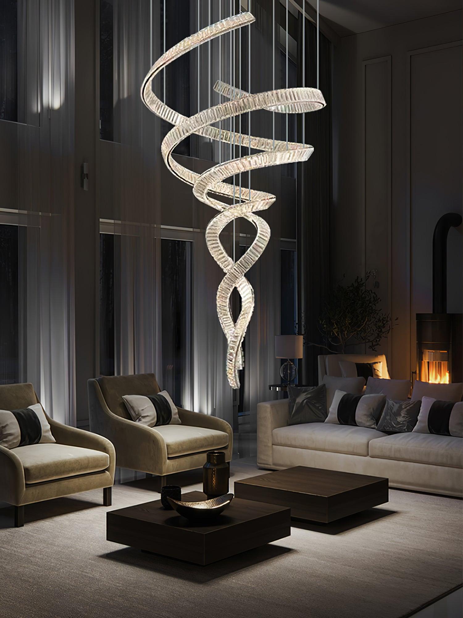 Cotalan Fluid Gold Pendant Light - Letslighting