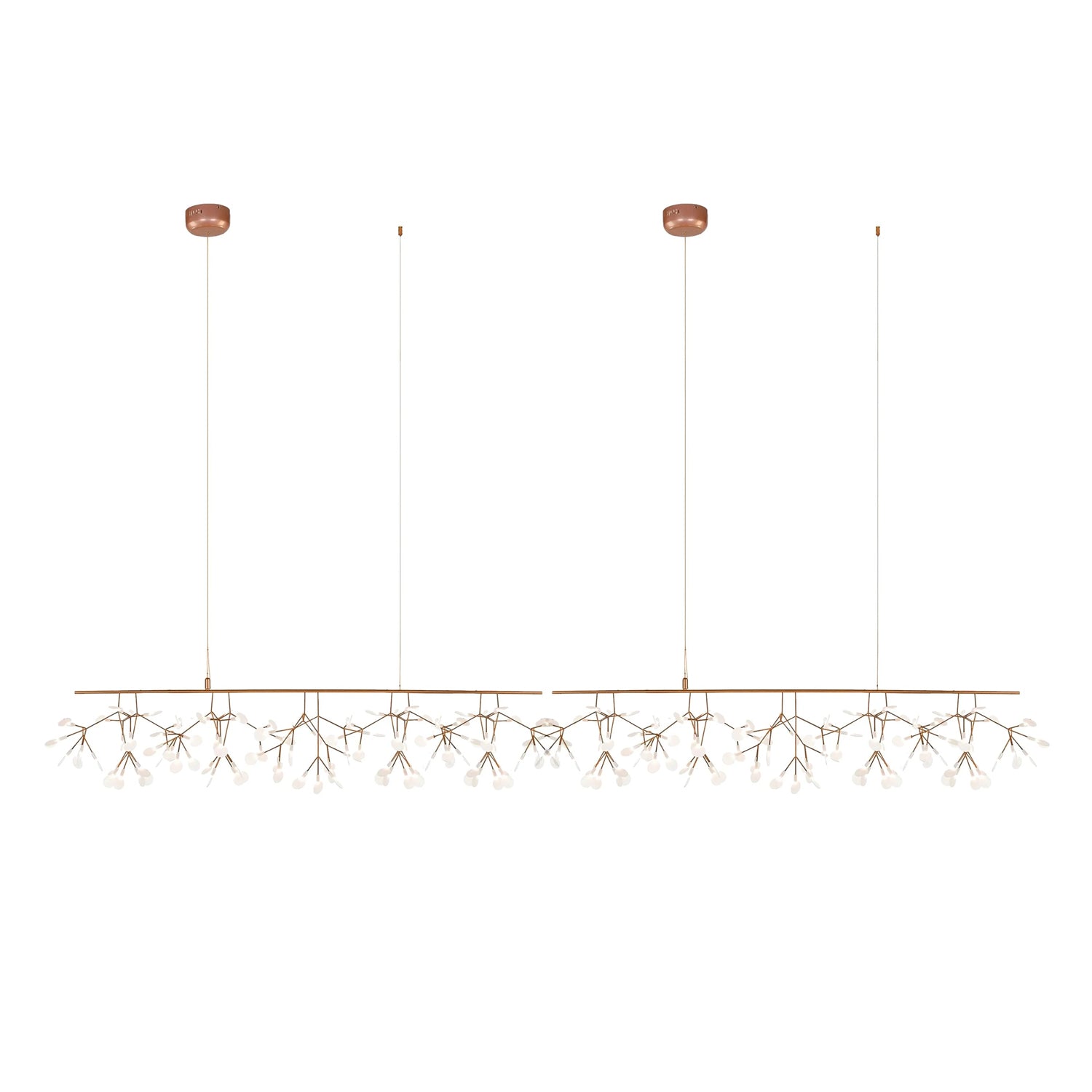 Lustra Chandelier LED Branch Long Linear Artistic - Letslighting