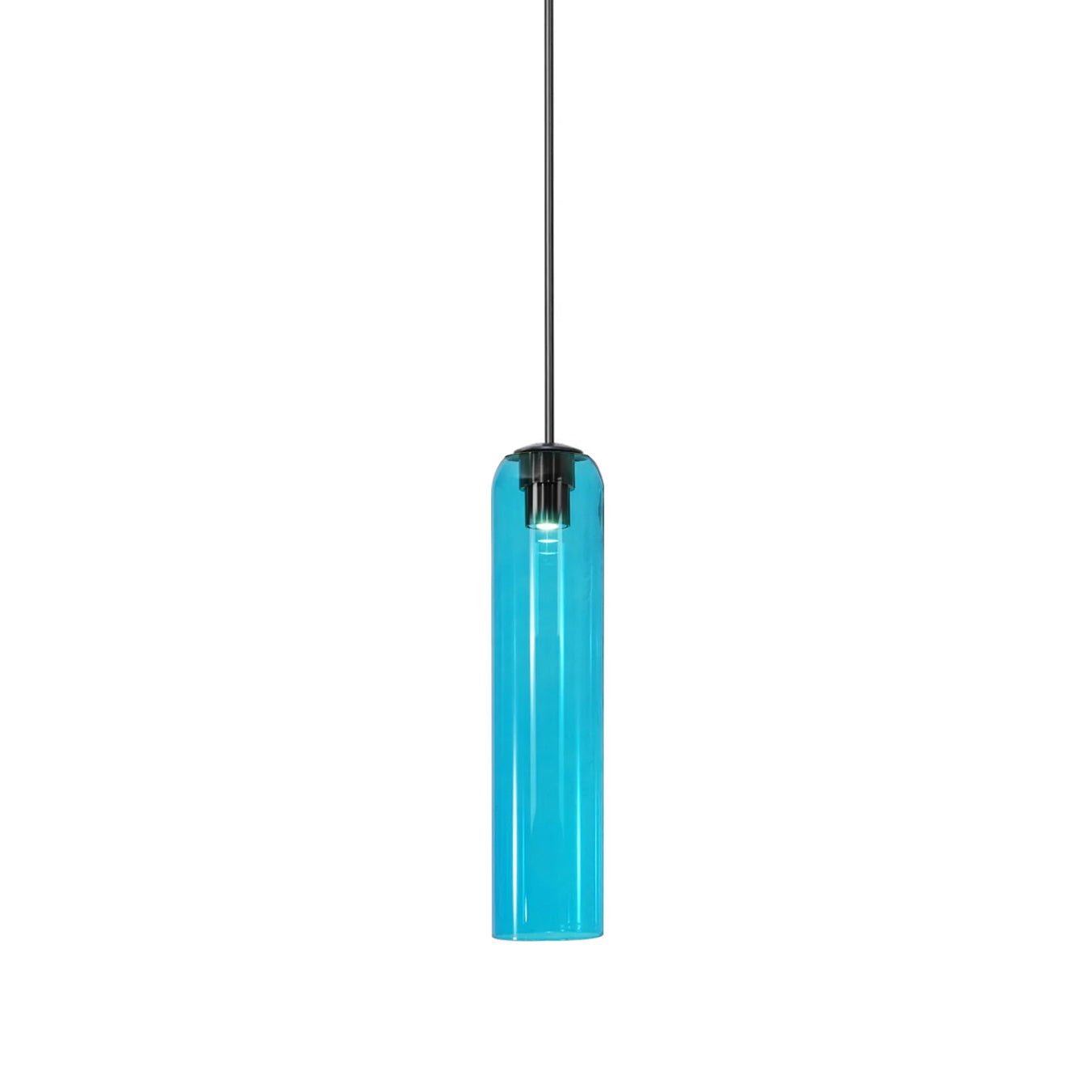 Valentina Long Tube Glass Pendant Light