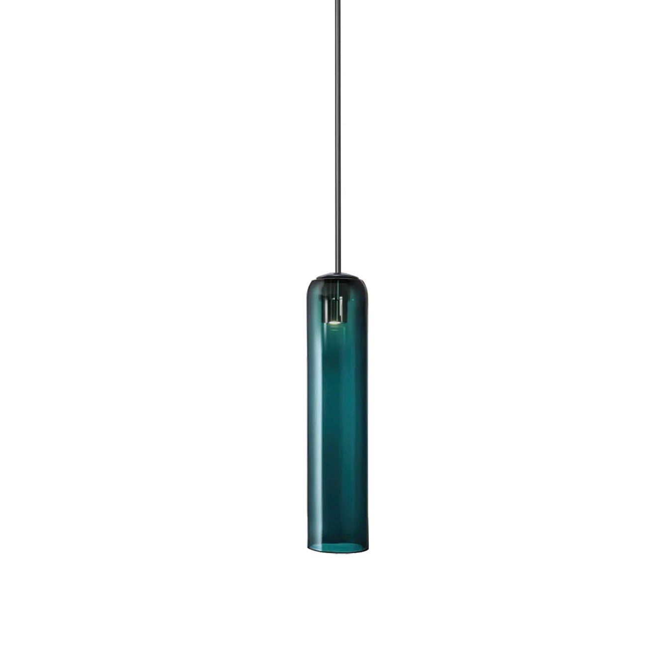 Valentina Long Tube Glass Pendant Light