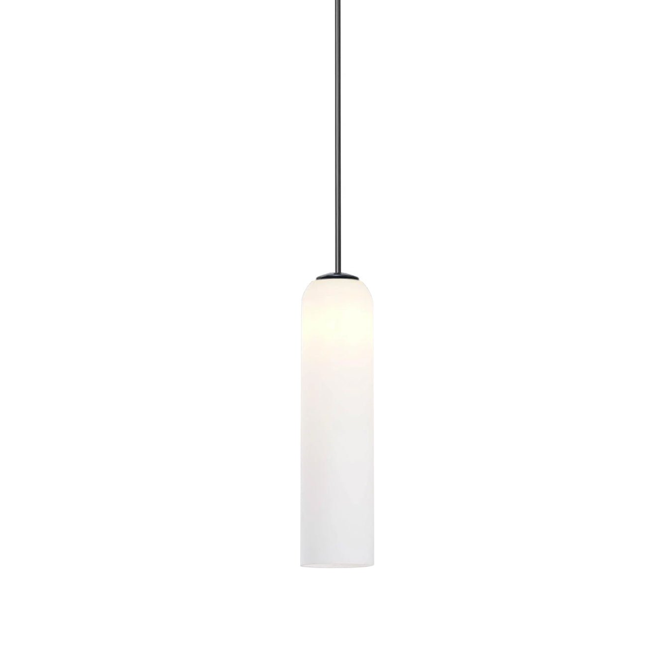 Valentina Long Tube Glass Pendant Light