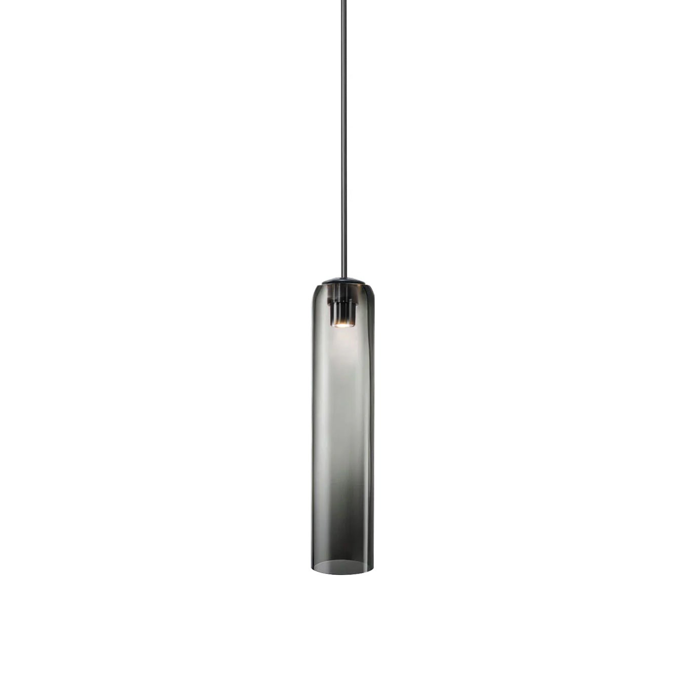 Valentina Long Tube Glass Pendant Light