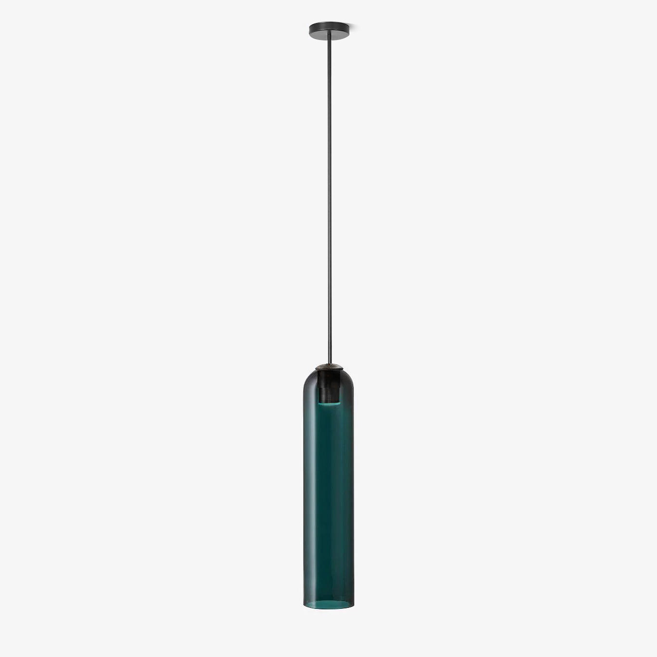 Valentina Long Tube Glass Pendant Light