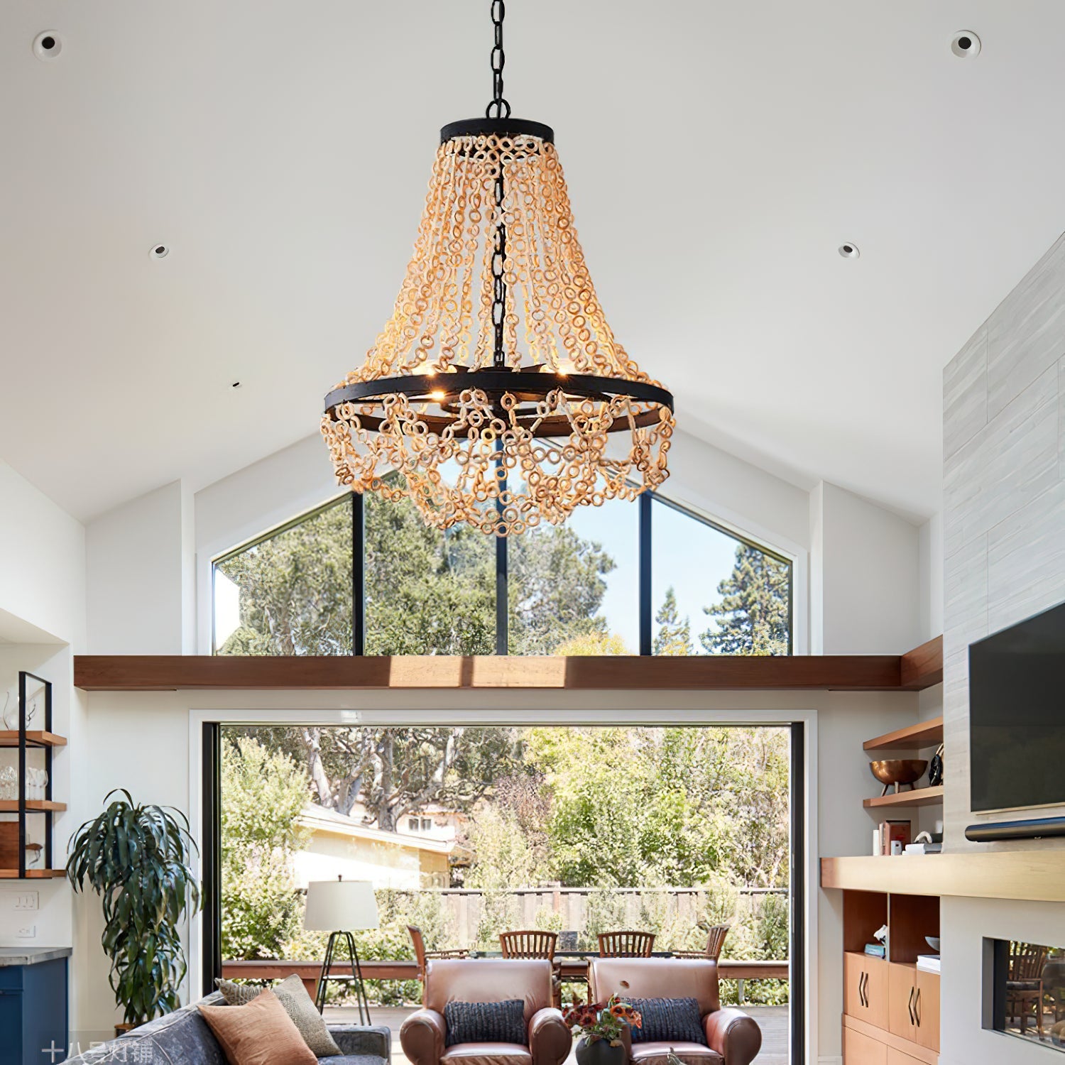 Vevyniel Postmodern Luxury Wooden Chandelier - Letslighting