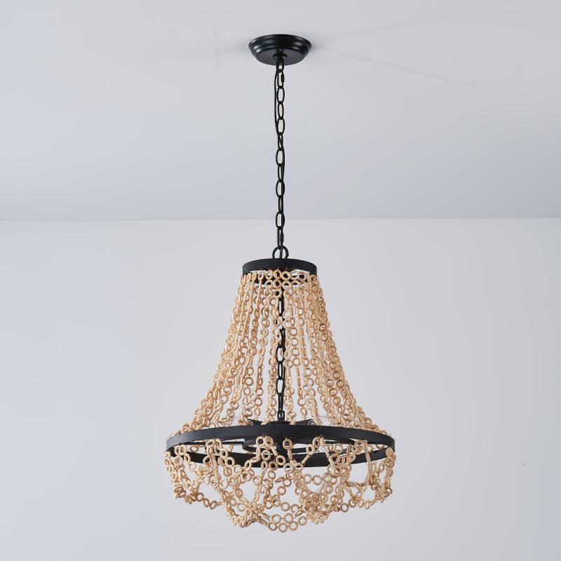 Vevyniel Postmodern Luxury Wooden Chandelier - Letslighting