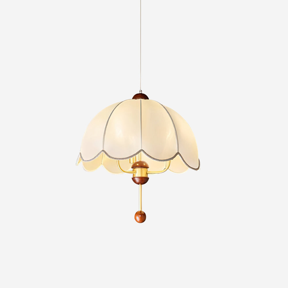Lonzo Pendant Lamp Fabric Dome - Letslighting