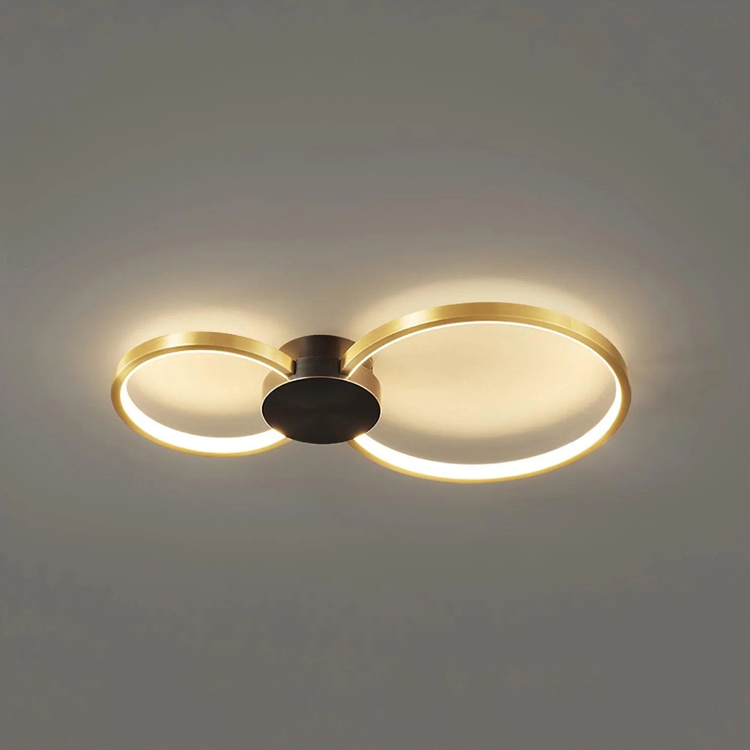 Rick Modern LED Loop Metal Ceiling Light Living Room Bedroom - Letslighting