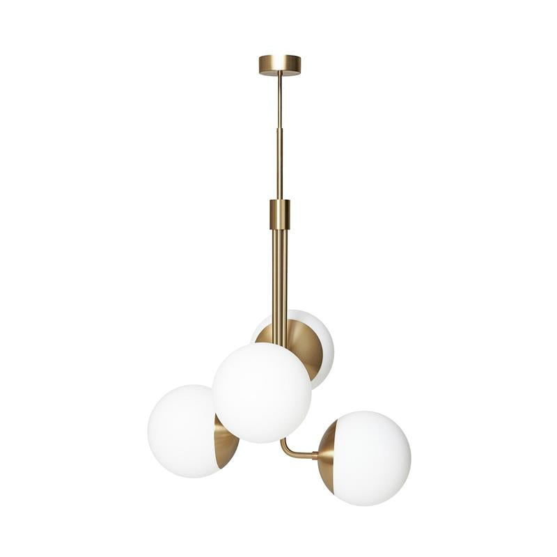 Uzorus Art Bouquet Velvet Green Glass Chandelier - Letslighting