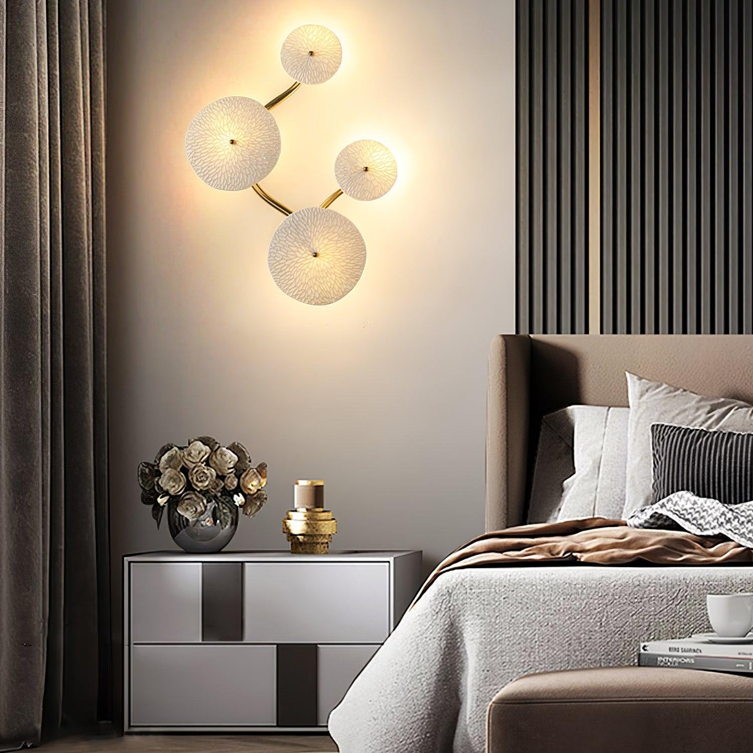 Jesse Elegance Nordic Art Petal Wall Lamp - Letslighting