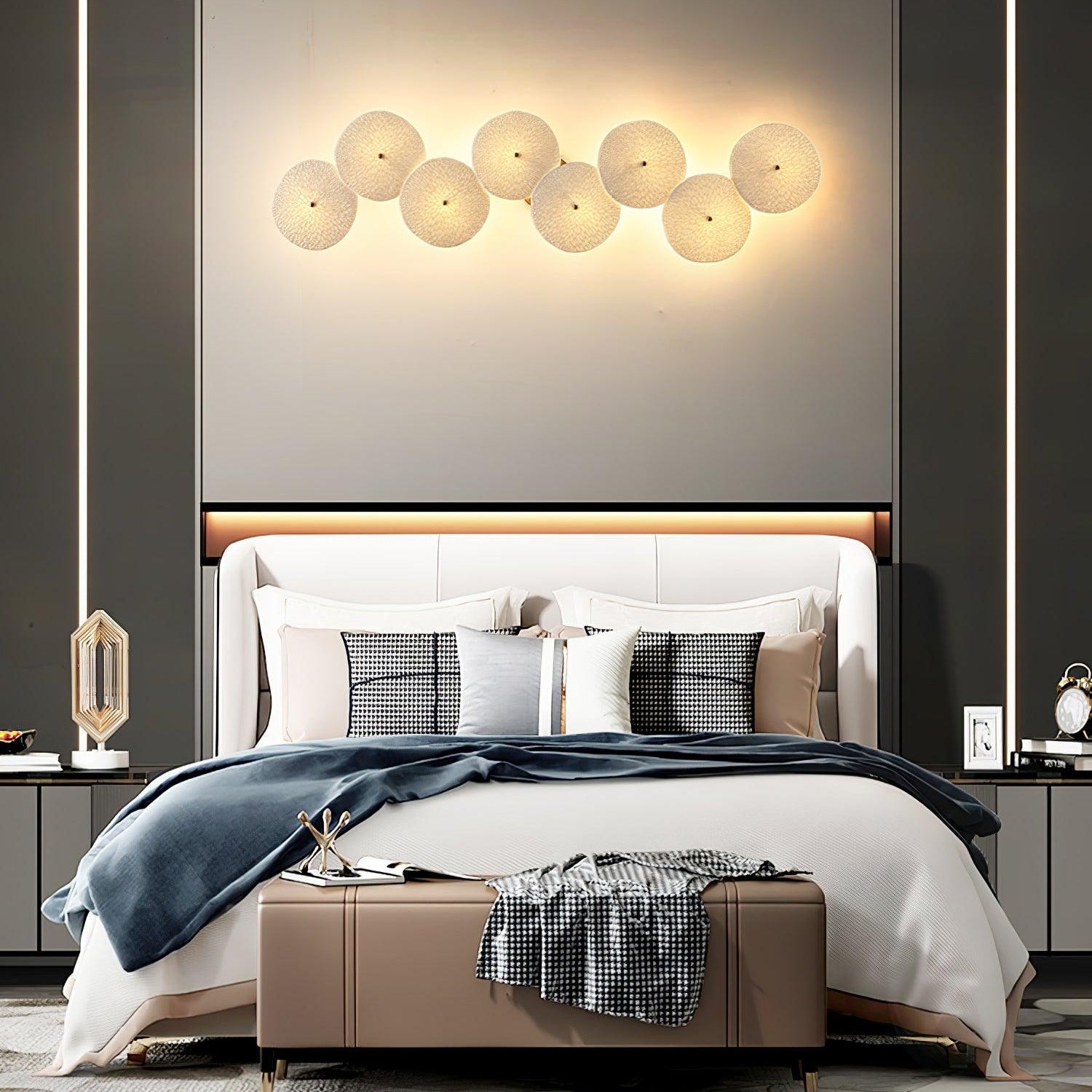 Jesse Elegance Nordic Art Petal Wall Lamp - Letslighting
