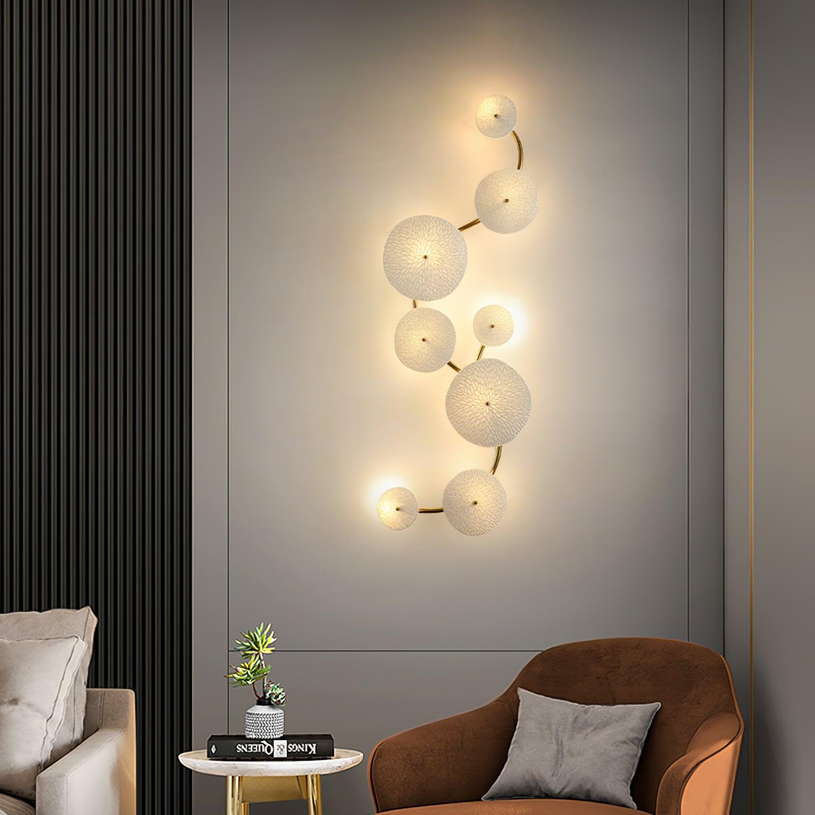 Jesse Elegance Nordic Art Petal Wall Lamp - Letslighting
