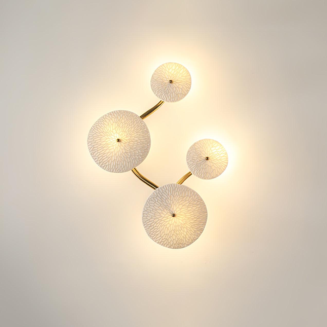 Jesse Elegance Nordic Art Petal Wall Lamp - Letslighting