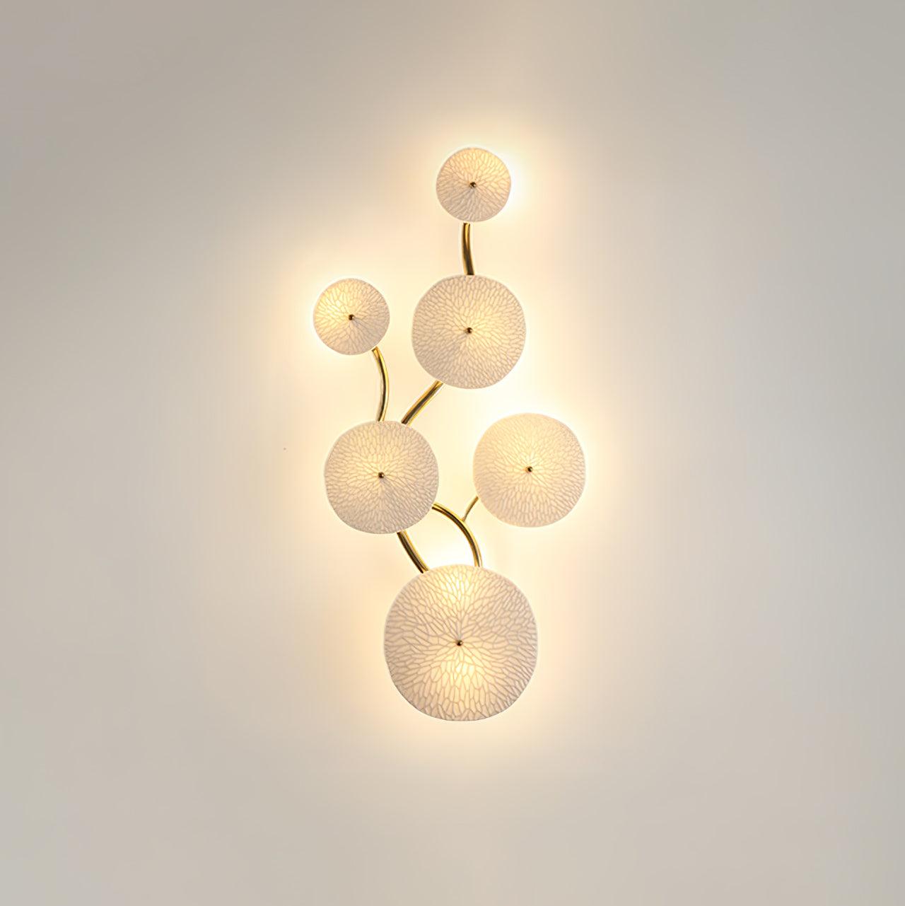 Jesse Elegance Nordic Art Petal Wall Lamp - Letslighting