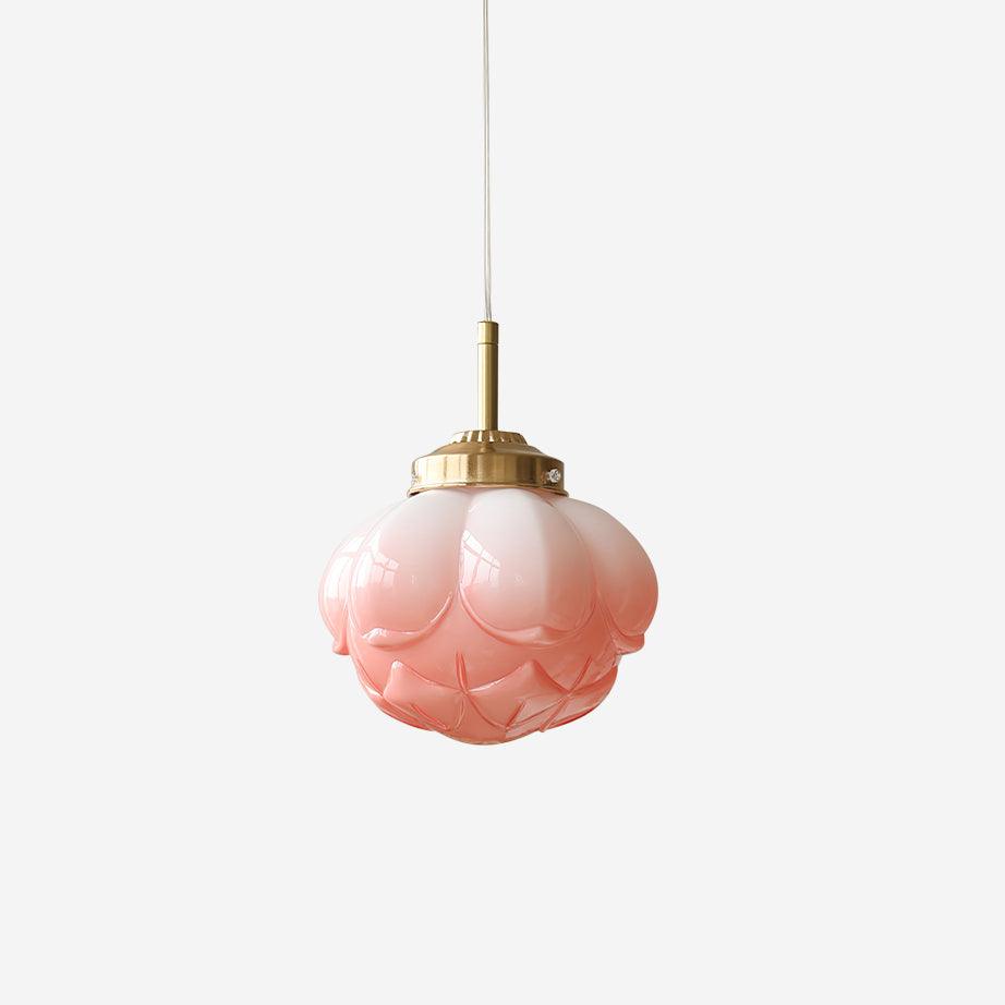 Pendant Lamp and Glass Lotus Flower Shade Artistic Retro - Letslighting