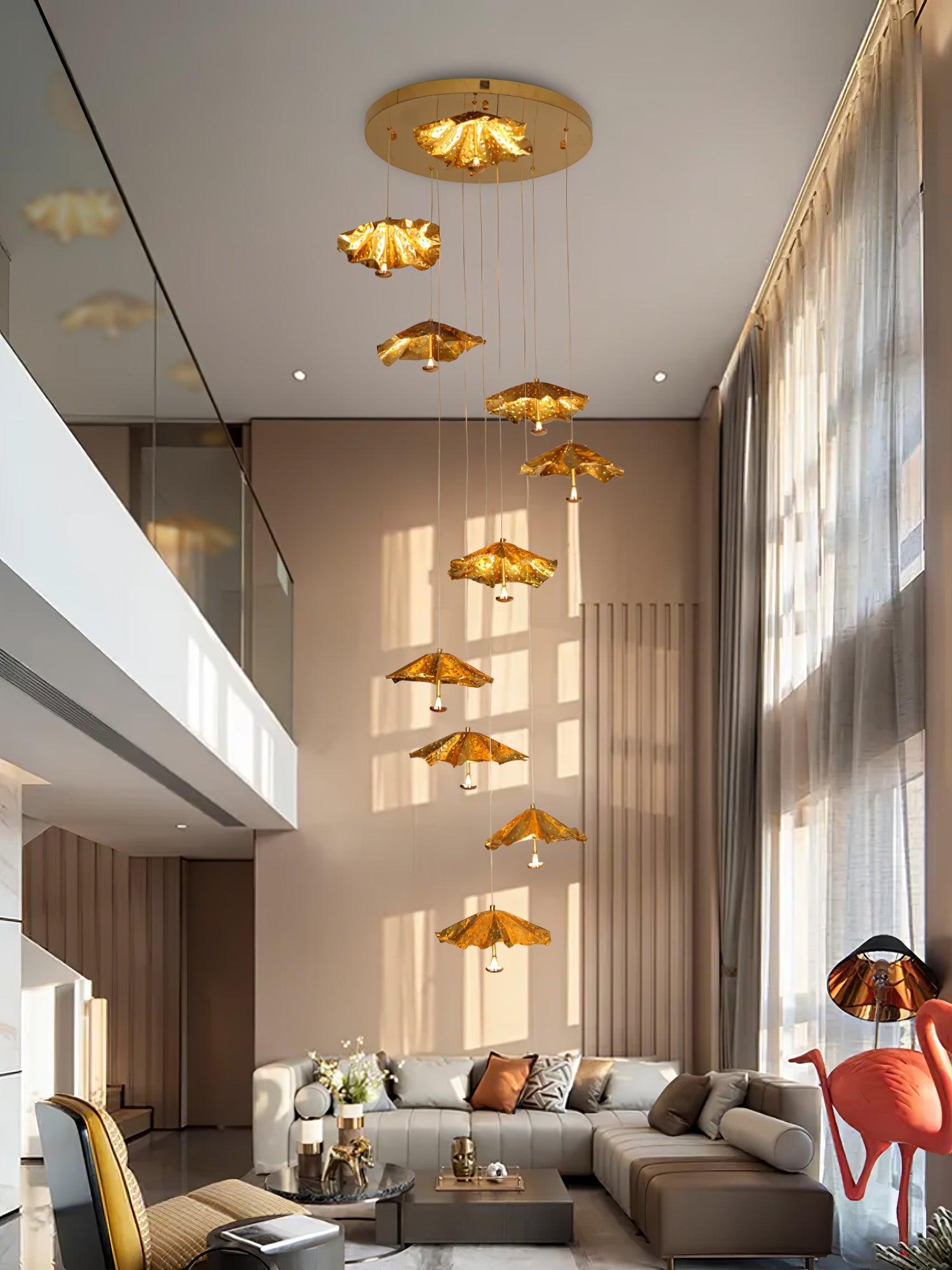 Fluttergold Modern Pendant Chandelier - Letslighting