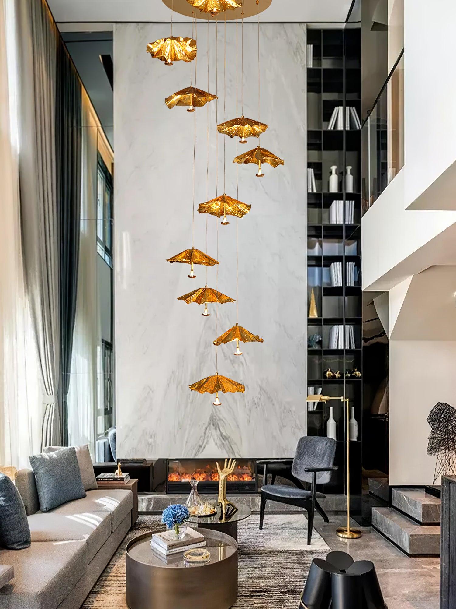 Fluttergold Modern Pendant Chandelier - Letslighting