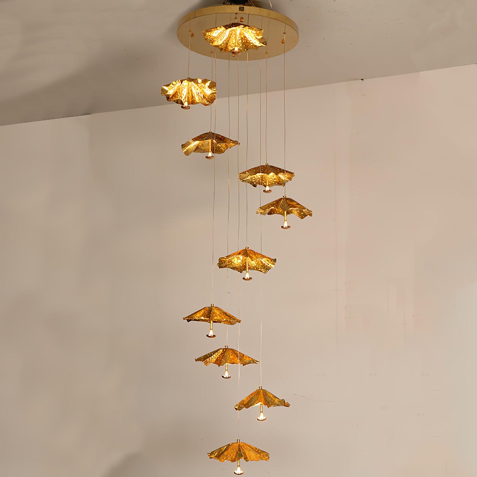 Fluttergold Modern Pendant Chandelier - Letslighting