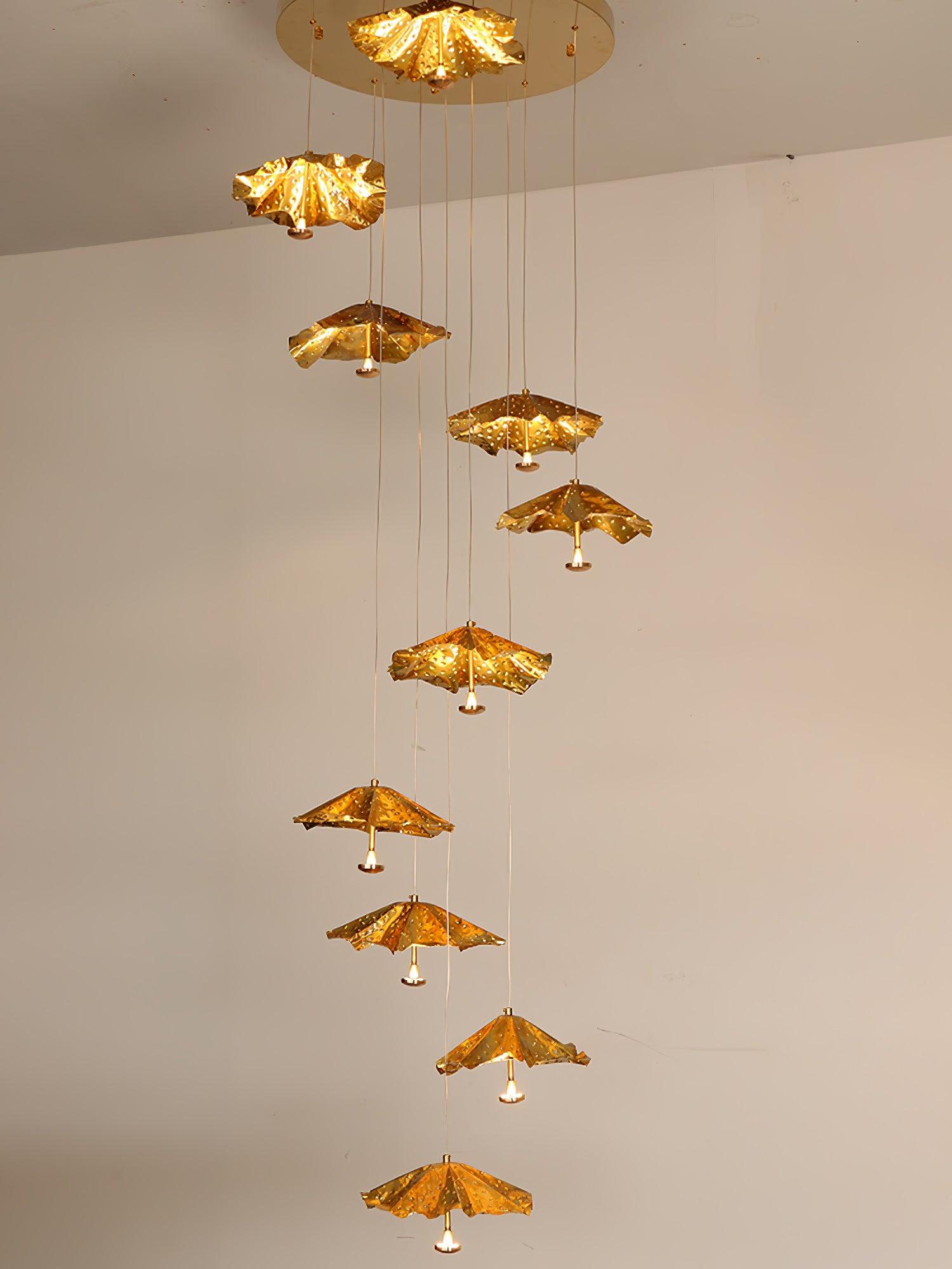 Fluttergold Modern Pendant Chandelier - Letslighting