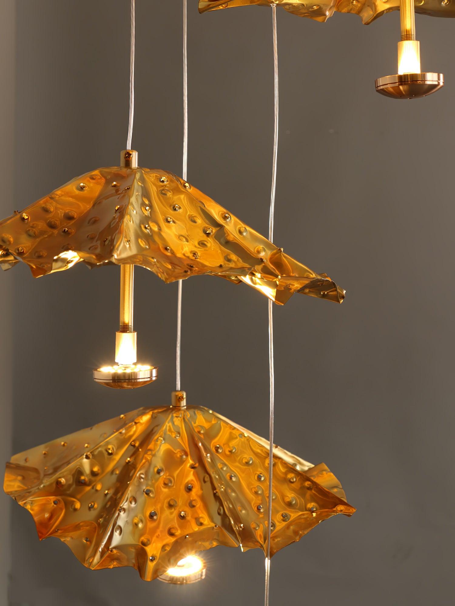 Fluttergold Modern Pendant Chandelier - Letslighting