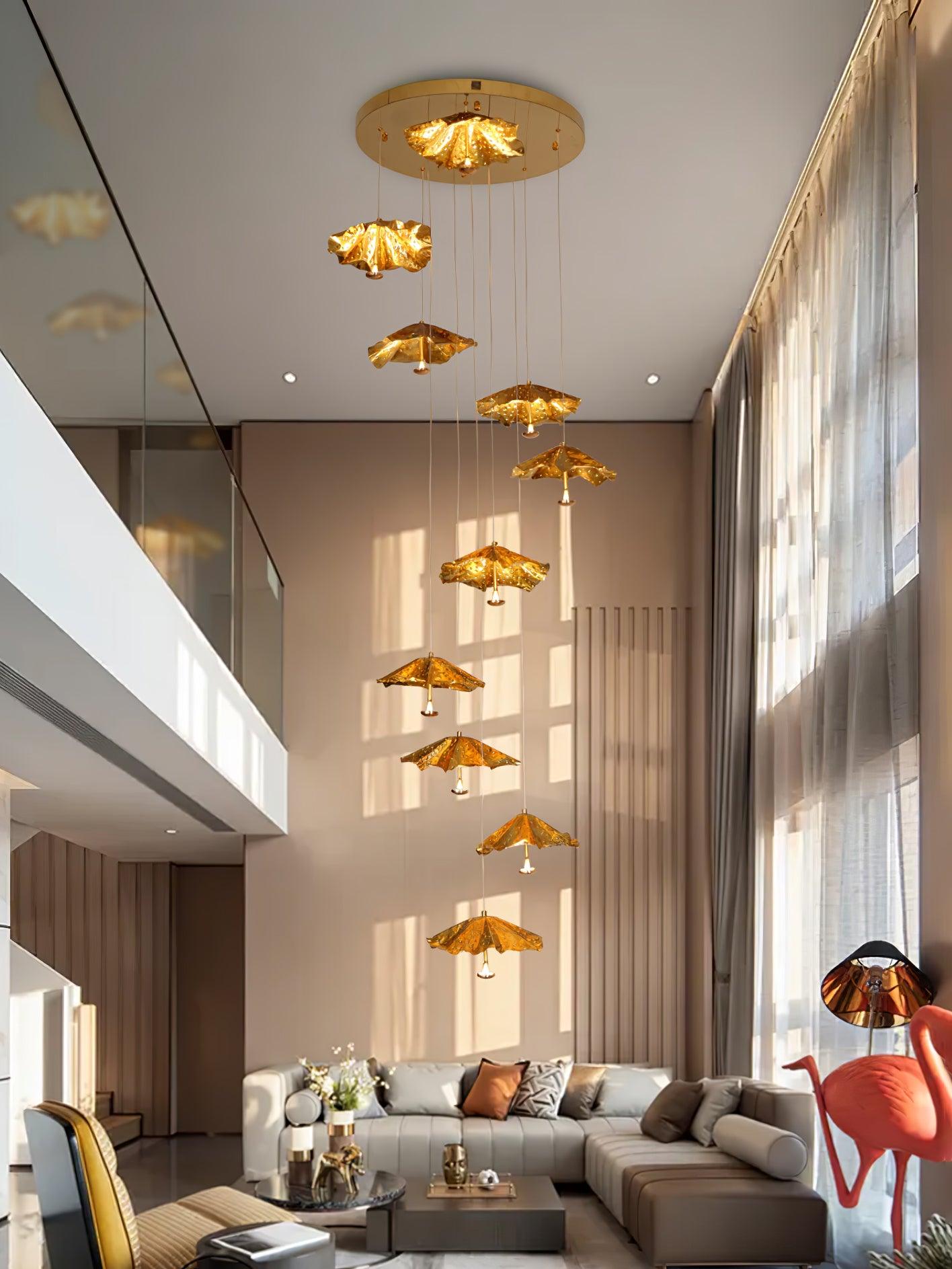 Fluttergold Modern Pendant Chandelier - Letslighting