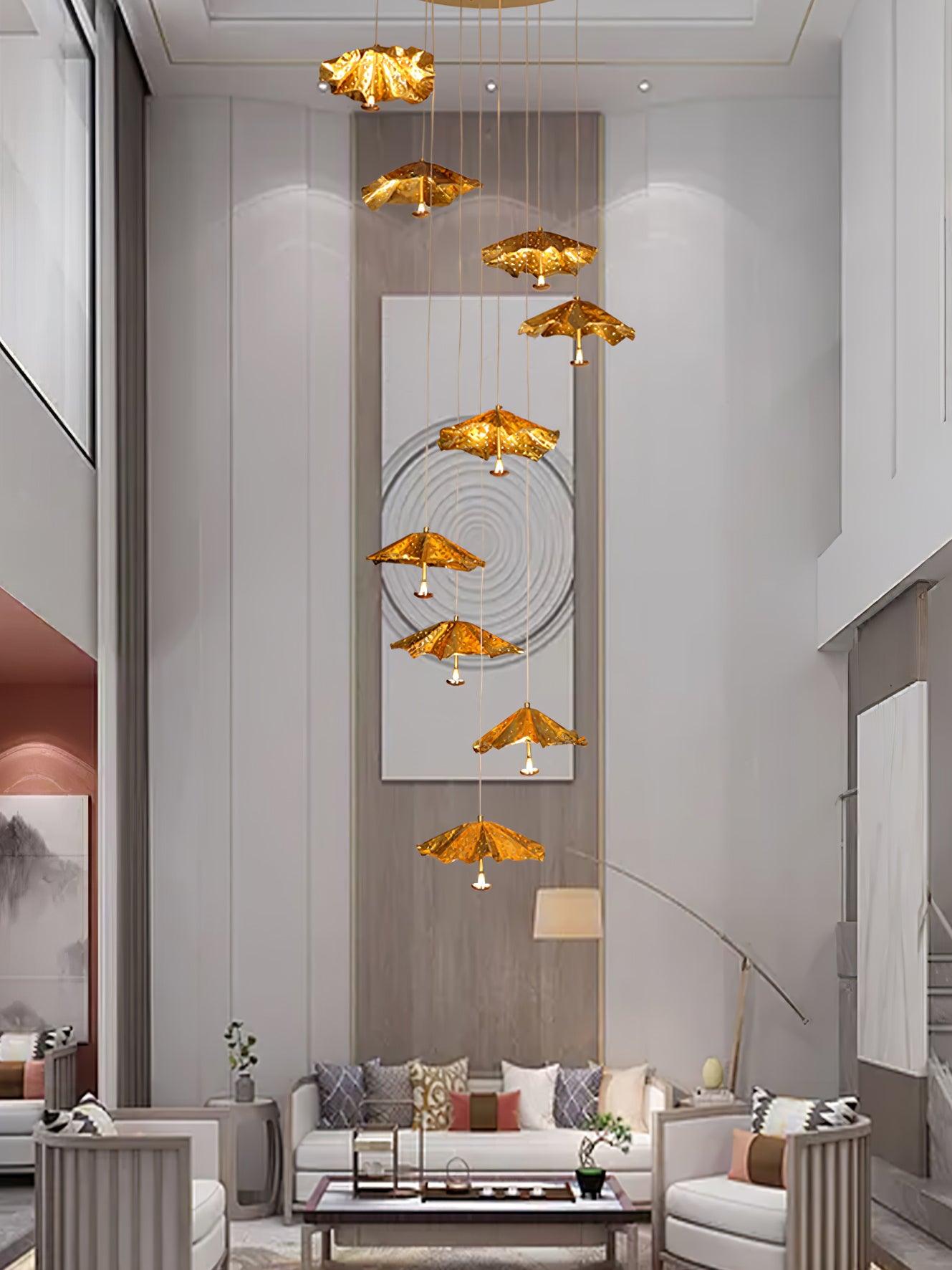 Fluttergold Modern Pendant Chandelier - Letslighting