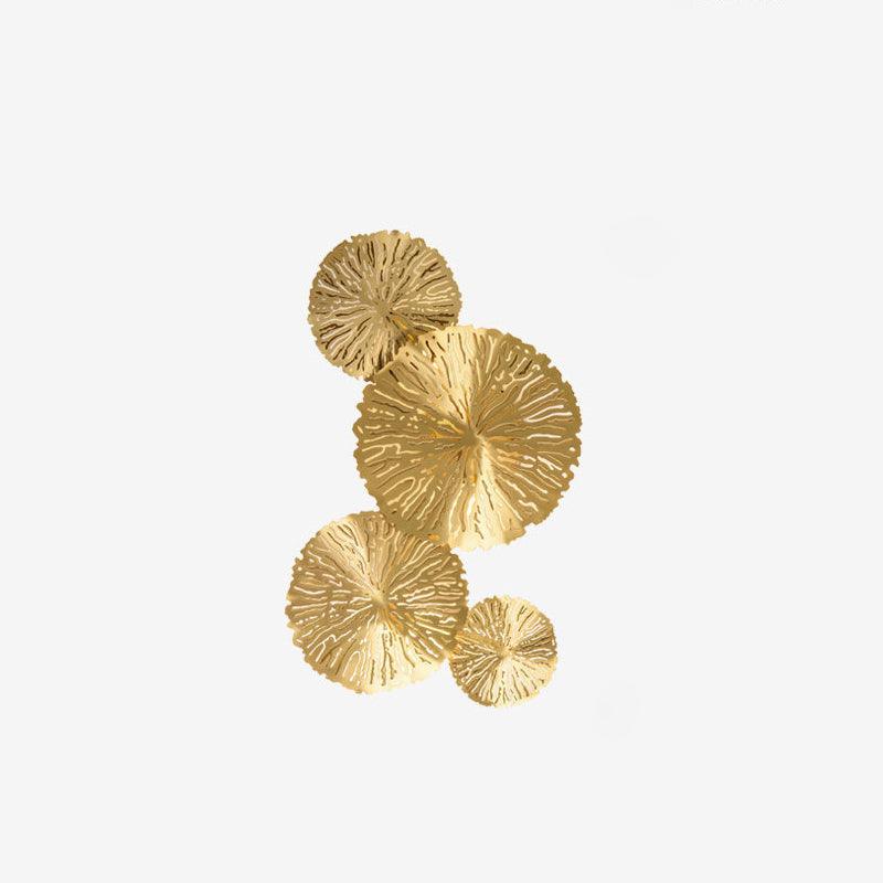 Lustra Wall Lamp Lotus Leaf Brass - Letslighting