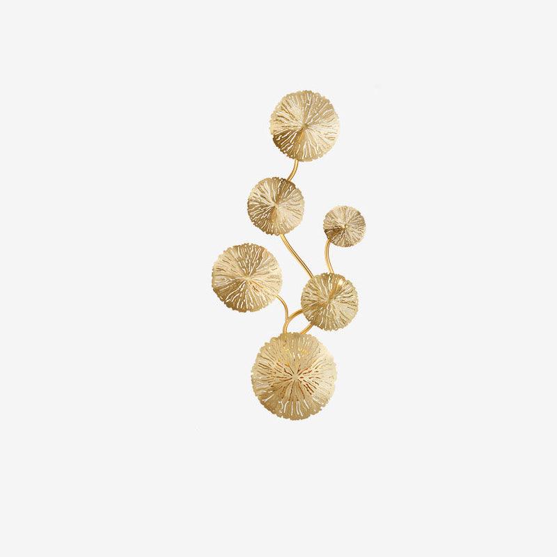 Lustra Wall Lamp Lotus Leaf Brass - Letslighting