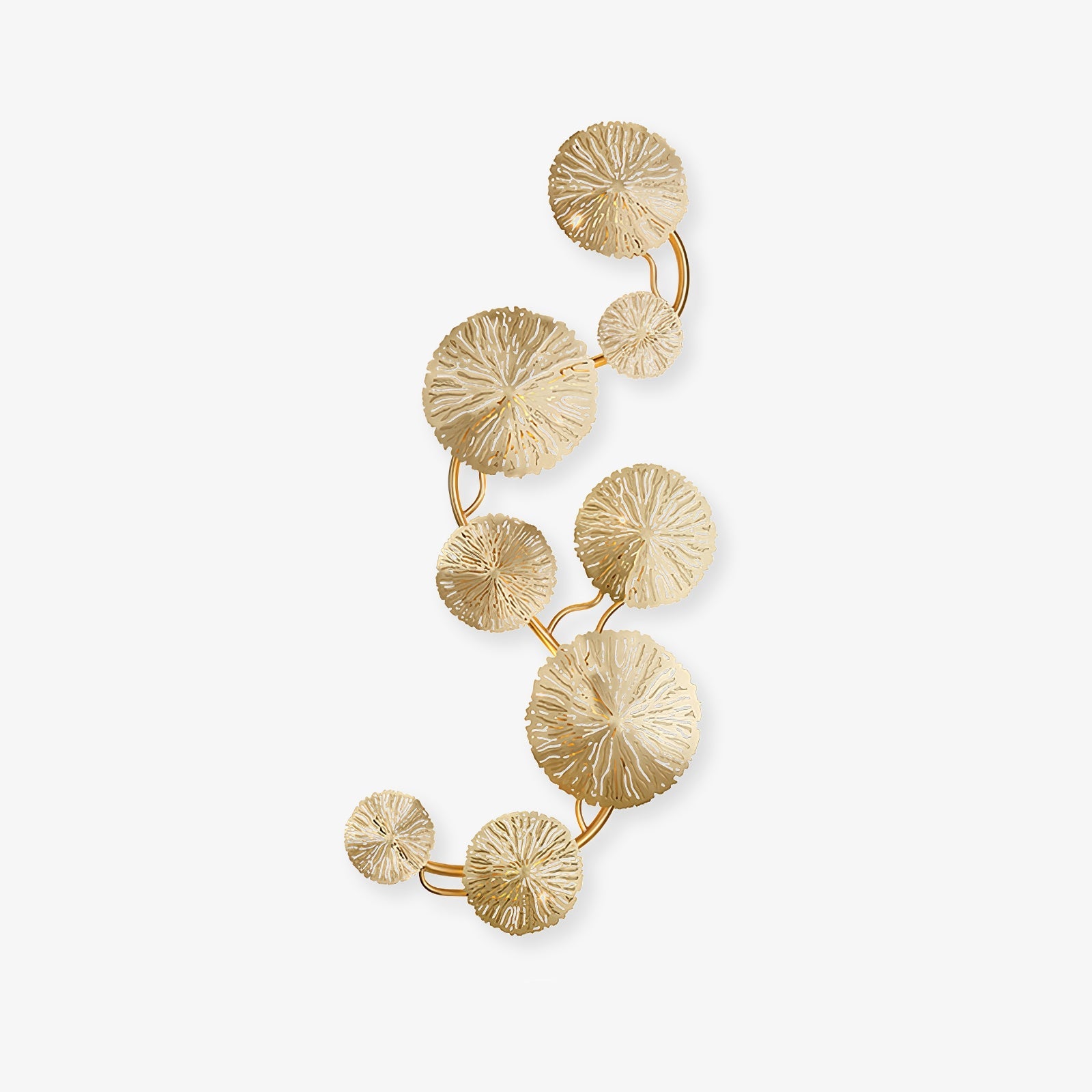 Kristy Lotus Leaf Wall Sconce
