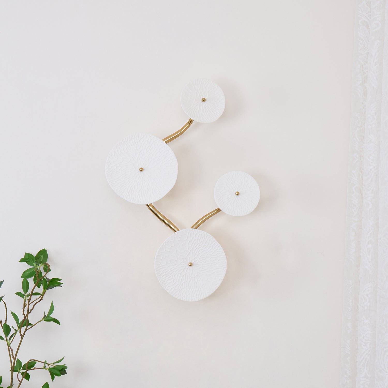 Jesse Elegance Nordic Art Petal Wall Lamp - Letslighting