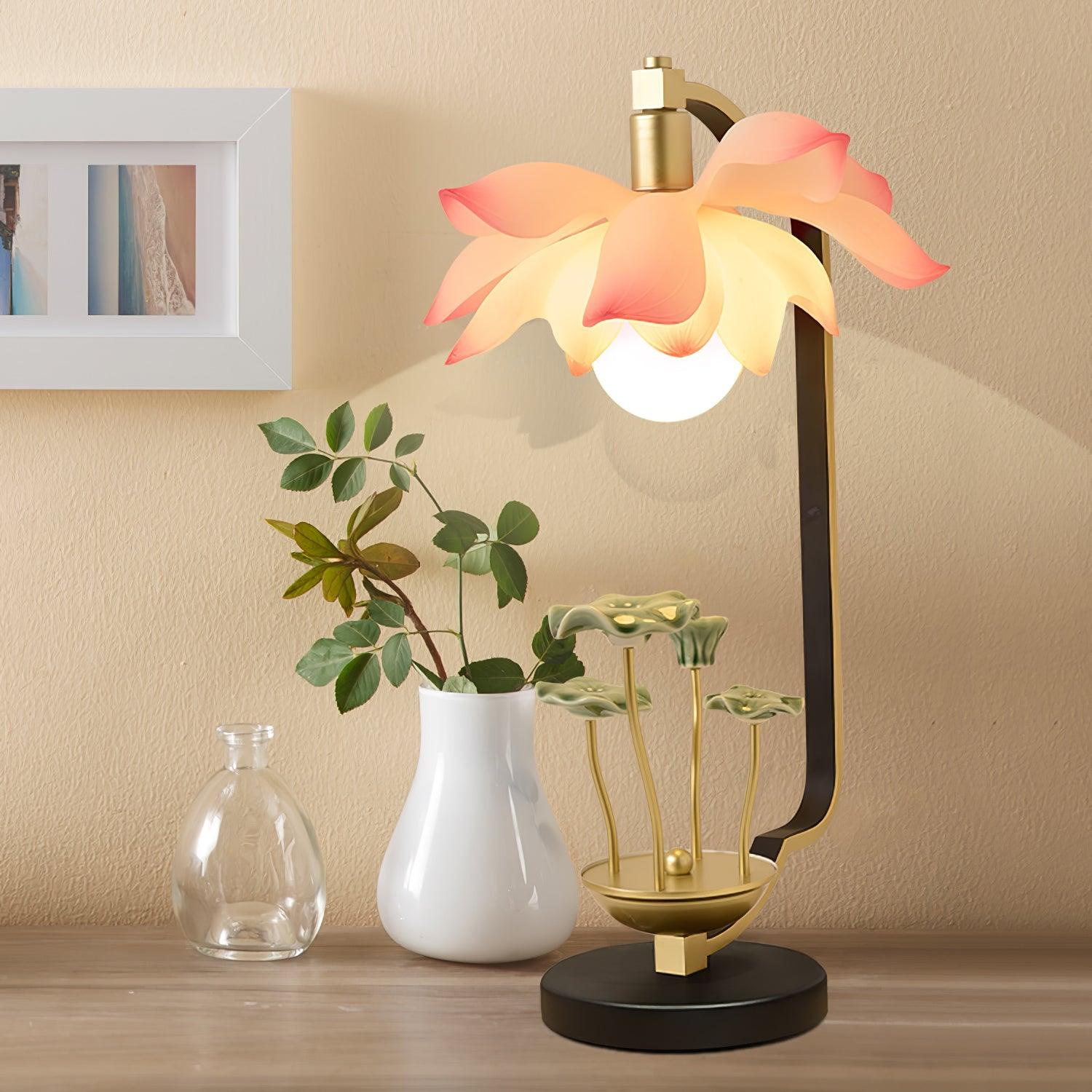 Olivia Natural Ceramics Table Lamp - Letslighting