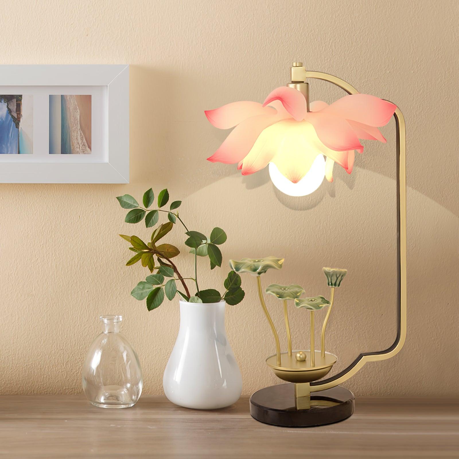 Olivia Natural Ceramics Table Lamp - Letslighting