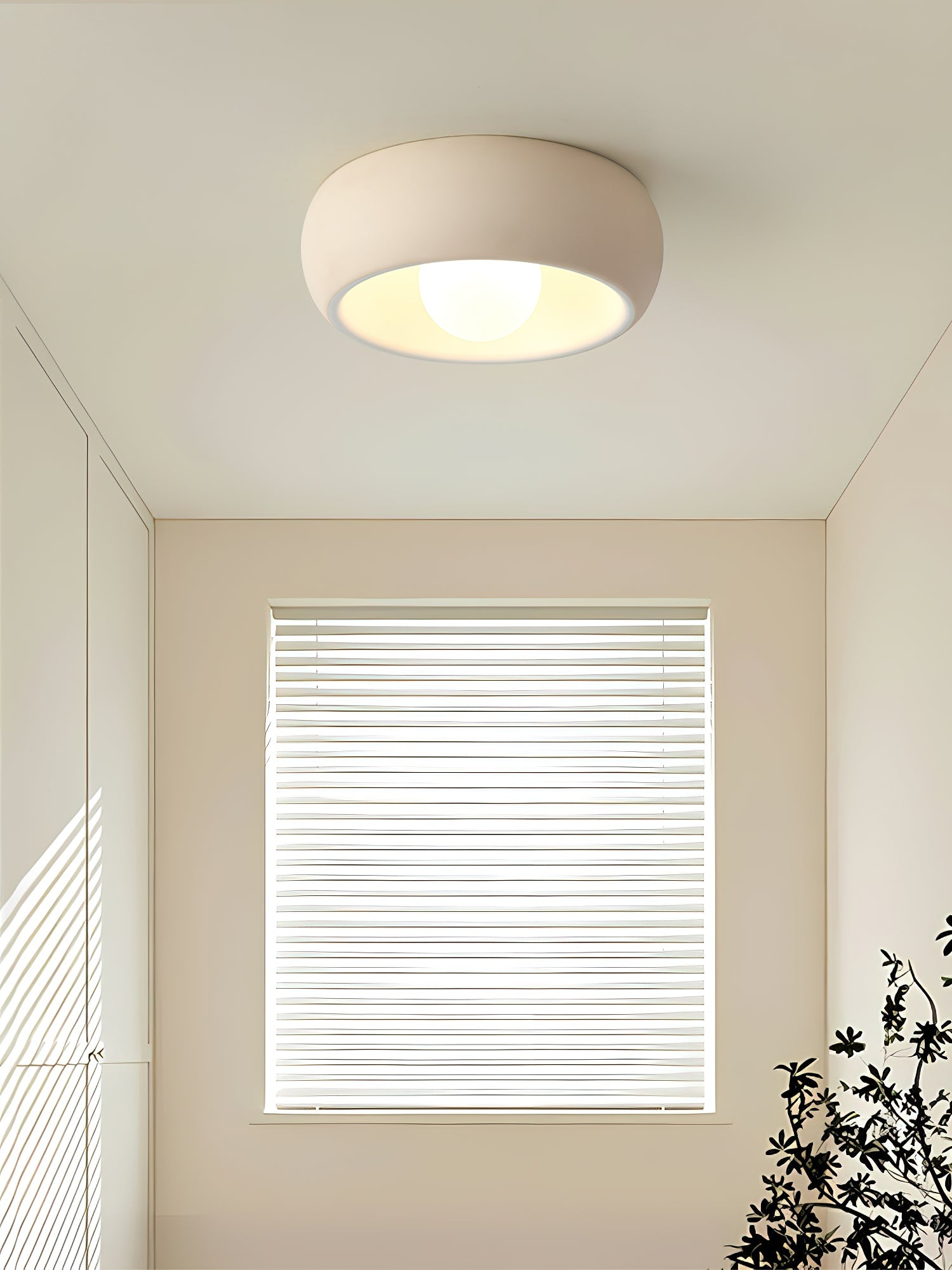 Louis Modern Minimalist Round Glass Ceiling Light - Letslighting