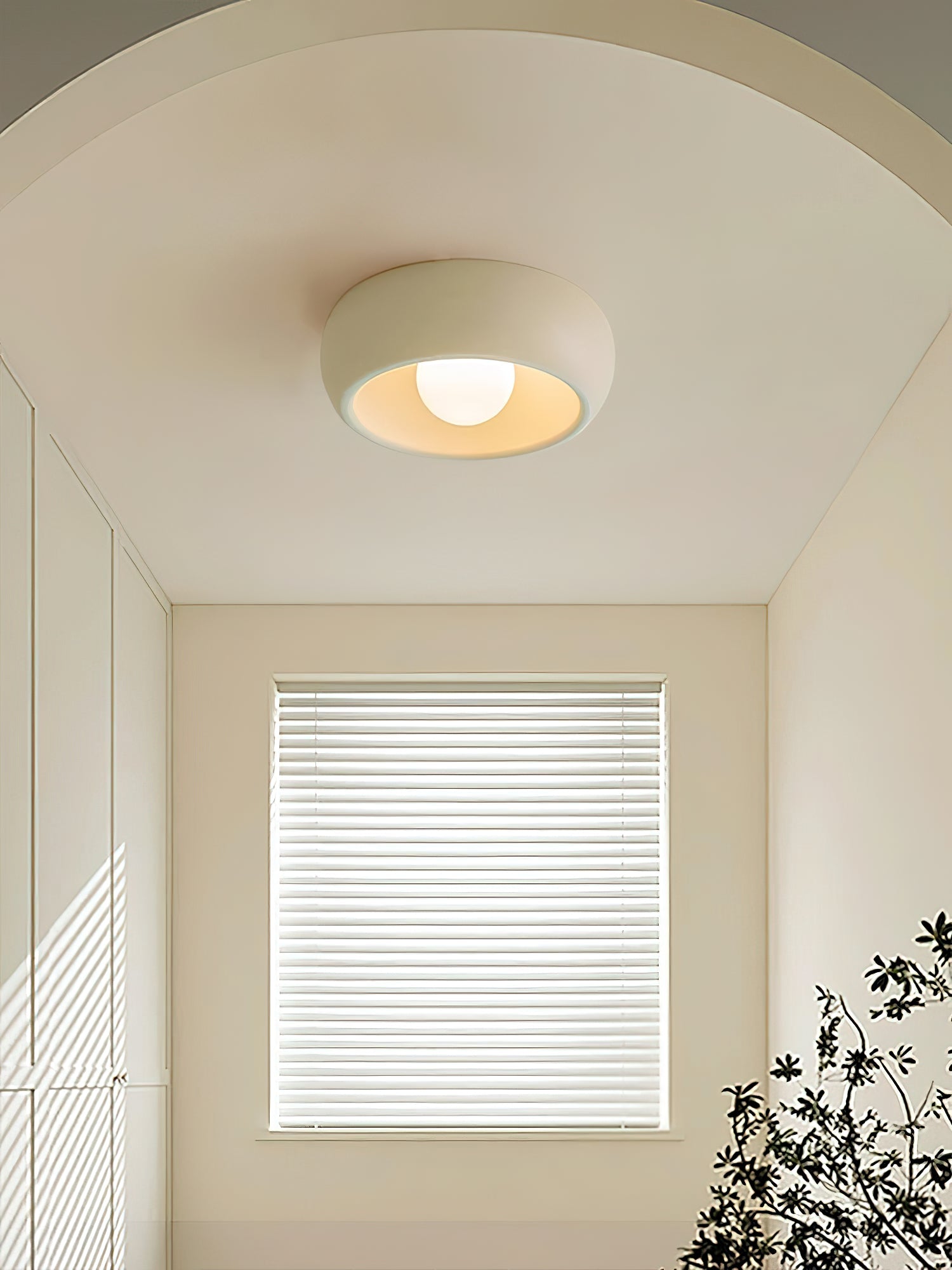 Louis Modern Minimalist Round Glass Ceiling Light - Letslighting